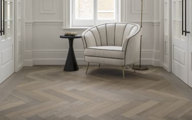 Elevate Your Space with Oak Herringbone Flooring